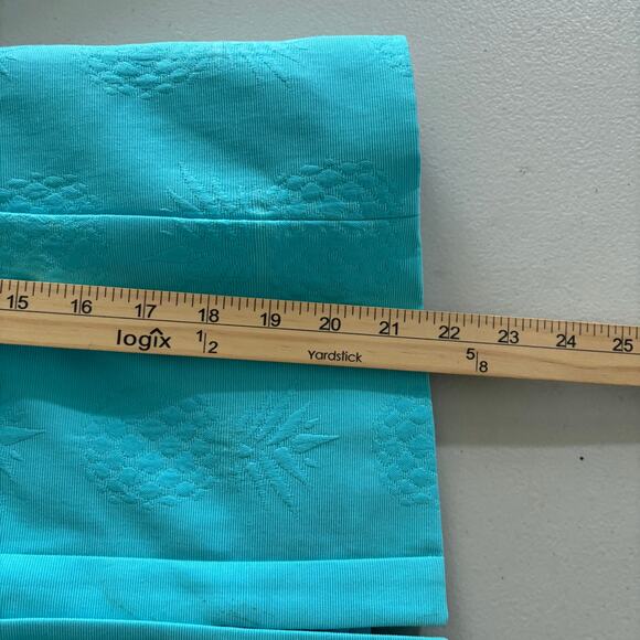 RSVP by Talbots Women's Size 8P Blue Matelasse Embossed Pineapple Blazer Jacket - Picture 6 of 11